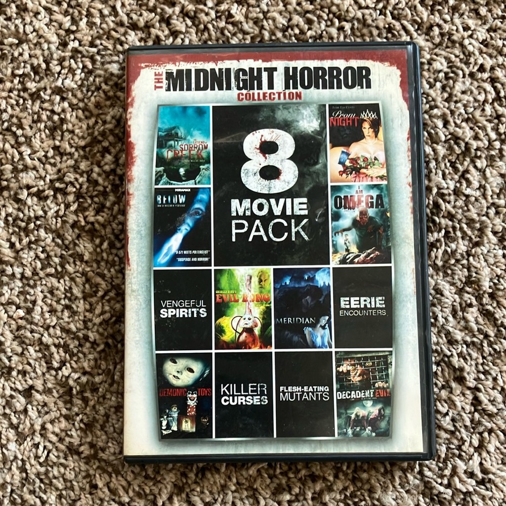 Midnight Horror Collection 8 Movie Pack DVD - Picture 1 of 7
